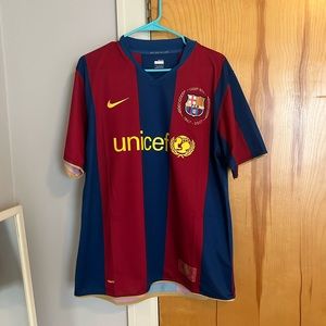 Nike Barcelona Ronaldinho Jersey 2007/08